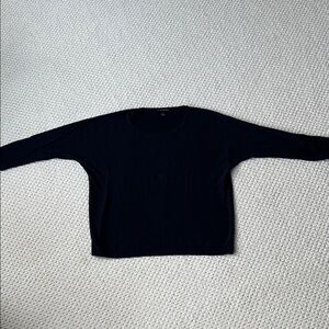 EUC lightweight Banana Republic silk/cotton 3/4 sleeve sweater size Small